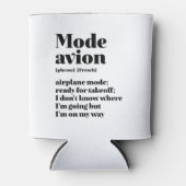 旅感動的フランスの行モード飛行機搭載機 缶クーラー (正面)