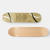 旅感動的路とパス引用文 スケートボード (横)