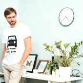 旅最高の友（あなたの犬の名前を挿入） Tシャツ