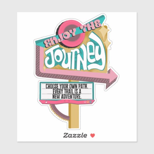 旅楽しむのシール シール (シート)