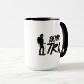 旅楽しむ行 マグカップ (正面右)