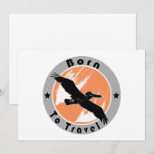 旅生まれ行の招待 招待状 (正面/裏面)