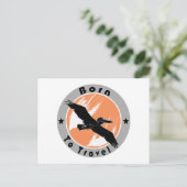 旅生まれ行はがき ポストカード (スタンド正面)