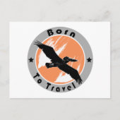 旅生まれ行はがき ポストカード (正面)