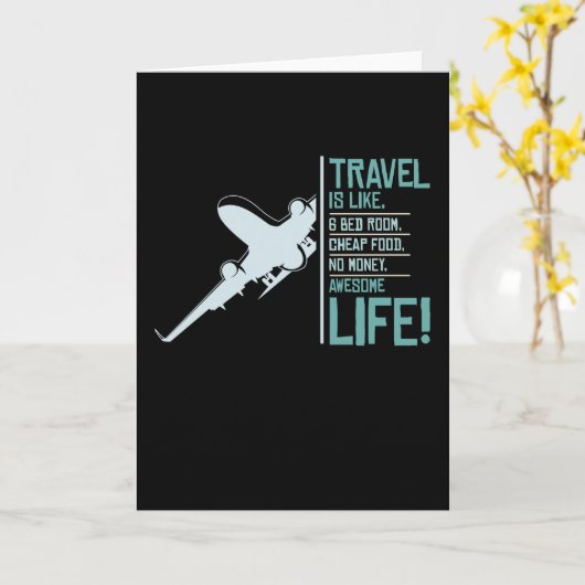 旅生活 カード (黄色い花)