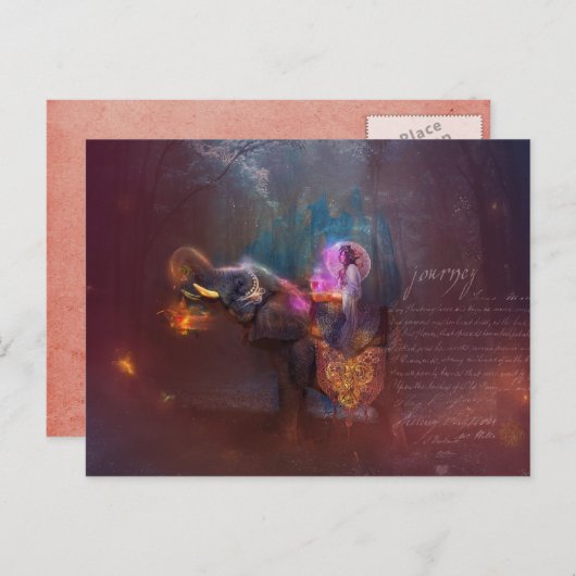 旅程はがき ポストカード (正面/裏面)