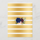 旅程ネイビーの花バブルとバーボン エンクロージャーカード (裏面)