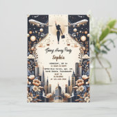 旅立ちのお別れパーティー 招待状 (スタンド正面)