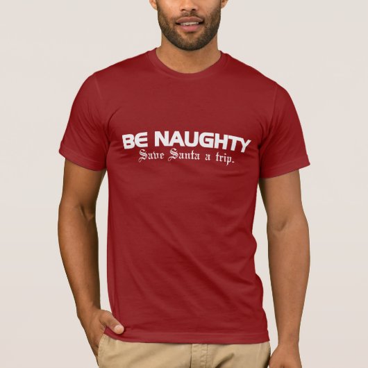 旅行いけない保存サンタがあって下さい Tシャツ (正面)