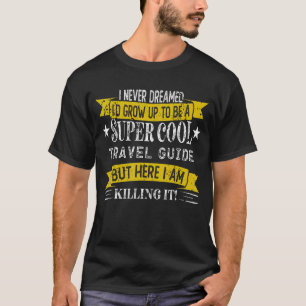 旅行おもしろいガイドシャツジョブタイトル専門職_1 Tシャツ