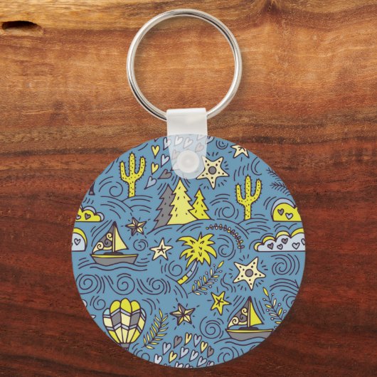 旅行おもしろい キーホルダー (正面)