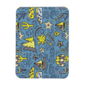 旅行おもしろい マグネット (縦)