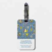 旅行おもしろい ラゲッジタグ (裏面縦)