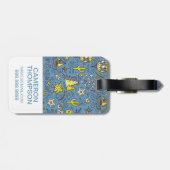 旅行おもしろい ラゲッジタグ (裏面横)