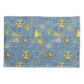 旅行おもしろい 枕カバー (裏面-左)