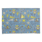 旅行おもしろい 枕カバー (正面右)