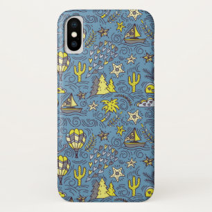 旅行おもしろい iPhone X ケース