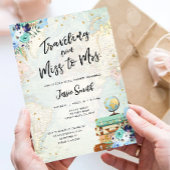 旅行からミセスアドベンチャーブライダルシャワーへ 招待状