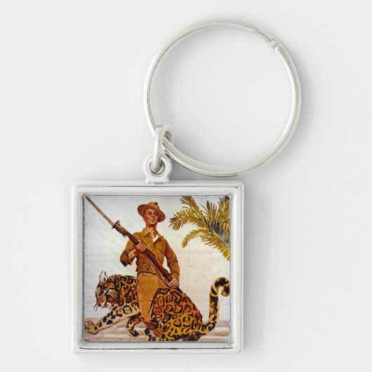 旅行か。 冒険か。 海兵隊員を結合して下さい! キーホルダー (正面)