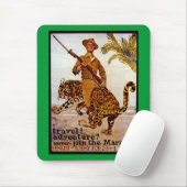 旅行か。 冒険か。 海兵隊員を結合して下さい! マウスパッド (マウス)