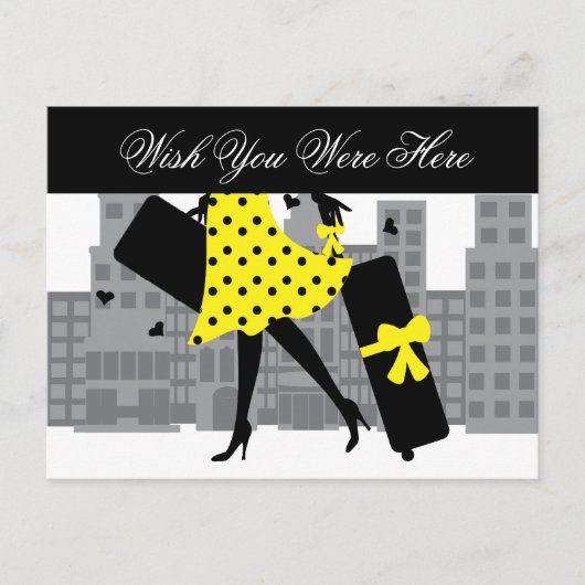 旅行が大好き ポストカード (正面)