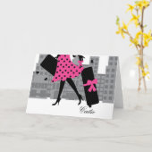 旅行が好き カード (黄色い花)