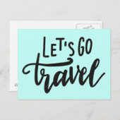 旅行しよう ポストカード (正面/裏面)