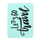 旅行しよう マグネット (縦)