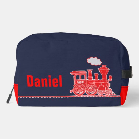旅行という名前の赤い蒸気列車の子供 ドップキット (裏面)