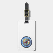 旅行とヨーロッパの休暇を探索 ラゲッジタグ (正面縦)