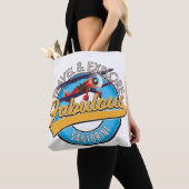 旅行と探索Fabulous Santorini トートバッグ (クローズアップ)