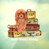 旅行と私のルビーキャバリエキングチャールズ   ウィンドウサイン (シート3)