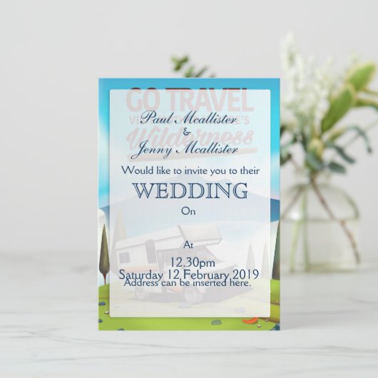 旅行に行く、訪問の母の自然RV。 招待状 (スタンド正面)