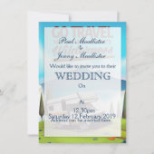 旅行に行く、訪問の母の自然RV。 招待状 (正面)