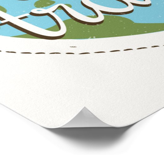 旅行に行こう ポスター (角)