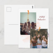 旅行のはがき ポストカード (正面/裏面)