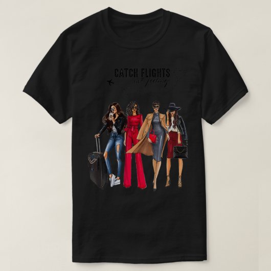 旅行のキャッチ便ではない感覚夏休み Tシャツ (デザイン正面)