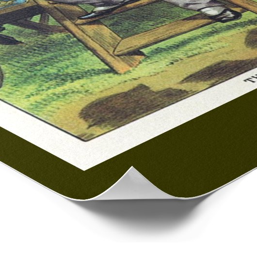 「旅行のクック」スネーク油セールスマン ポスター (角)