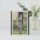 「旅行のクック」スネーク油セールスマン ポストカード (スタンド正面)