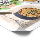 旅行のポスター：ニューオーリンズのビーグネット ポスター (角)