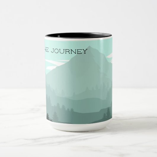 旅行のマグを楽しんで下さい マグカップ (中央)