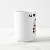 旅行のマグ2を忘れている人 コーヒーマグカップ (中央)