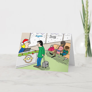 旅行の休日のグリーティングカード シーズンカード