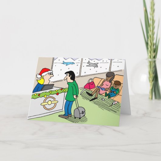 旅行の休日のグリーティングカード シーズンカード (正面)