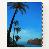 旅行の休暇カスタム写真 ノートブック (裏面)