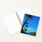 旅行の休暇カスタム写真 ノートブック (内部)