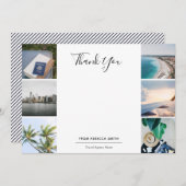旅行の写真 サンキューカード (正面/裏面)