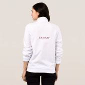 旅行の女性のTシャツ パーカ (裏面フル)