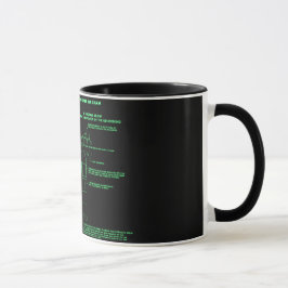 旅行の宇宙船のゴールドレコードのマグ マグカップ