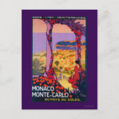 旅行の宣伝ポスター ポストカード (正面)